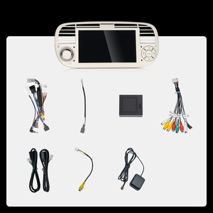 Autoradio Android 15 da 7 Pollici per <span class=keywords><strong>Fiat</strong></span> <span class=keywords><strong>500</strong></span> 2007-2015 con Carplay Wireless, Schermo Android Auto, Lettore Video Stereo e Navigazione - Product Image 6