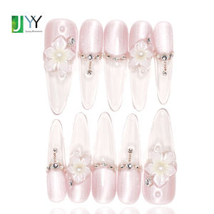 <span class=keywords><strong>Faux</strong></span> ongles 3D faits à la main de très bonne qualité avec motif floral, en acrylique de haute qualité, vente en gros, <span class=keywords><strong>faux</strong></span> ongles artificiels en gel - Product Image 1