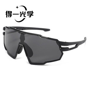 Outdoor Cycling Glasses Black Polarized UV400 Sports <b>Eyewear</b> - Product Image 1