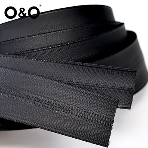 O&amp;O Factory Wholesale Cheap Price 5# 8#Black TPU <strong>Waterproof</strong> Bag <strong>Zipper</strong> High Quality for Jacket <strong>Waterproof</strong> <strong>Zipper</strong> - Product Image 5