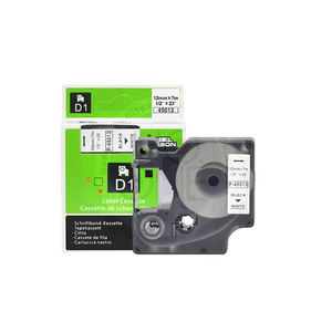 <span class=keywords><strong>Orison</strong></span> Compatible Dymo D1 Tape 40913 Etiquette en plastique noir sur blanc pour imprimante d'étiquettes DYMO 160 280 420P Largeur 9mm - Product Image 2