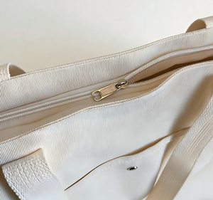 Custom Print Letter Logo <b>Large</b> Capacity Casual Reusable <b>Canvas</b> Rope Handle Shoulder Tote <b>Bag</b> with Pocket - Product Image 3