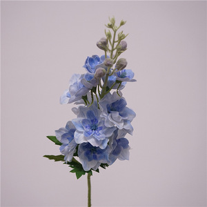 Fleurs Artificielles Réalistes au Toucher, Orchidées et Delphiniums Hydratants pour la Décoration Intérieure, les Fêtes et les Mariages - Product Image 6