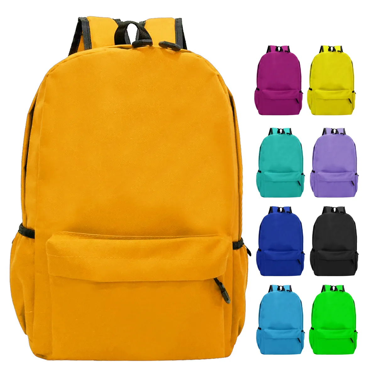 2024 Read to Ship Hot Selling Multi-color Water Resistant Large Casual Back Pack School Bag for Kids Children