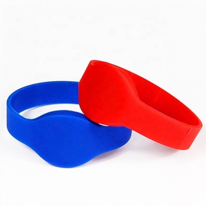 Bracelet Nfc en silicone 13.56mhz personnalisé S50 1k Bracelets Rfid pour parc aquatique - Product Image 6