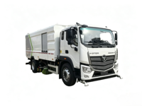 Camion balayeuse routière FOTON 4x2, balayeuse haute pression pour routes urbaines et aéroports