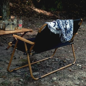 Silla Plegable Portátil de Aleación de Aluminio WOQI para Exteriores, Silla Doble Desmontable para Camping y Ocio - Product Image 4