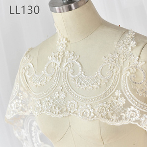 Nhà Máy Giá trắng bông chủ đề ren quần áo phụ kiện trang trí ren TRIM vải cho may mặc - Product Image 3