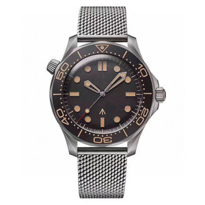 Reloj Mecánico para Hombre, Estilo <span class=keywords><strong>James</strong></span> <span class=keywords><strong>Bond</strong></span> 300 007 VS, con Esfera de Acero Inoxidable, Manecillas y Cierre Oculto, Resistente al Agua - Product Image 6