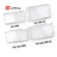 SYYTECH Étui de protection transparent en cristal pour console Nintendo New 3DS XL 3DS LL Accessoires de jeu