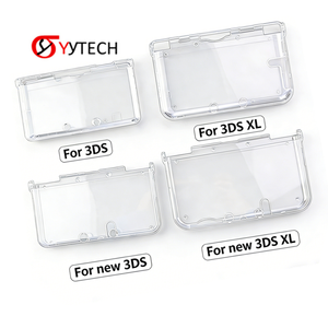 SYYTECH Étui de protection transparent en cristal pour <span class=keywords><strong>console</strong></span> <span class=keywords><strong>Nintendo</strong></span> New 3DS <span class=keywords><strong>XL</strong></span> 3DS LL Accessoires de jeu - Product Image 1