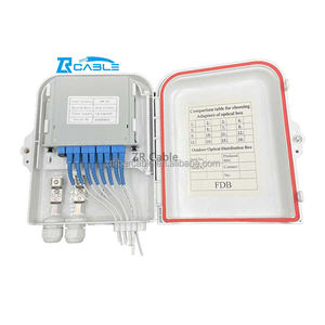 Outdoor 1X8 1*8 1:8 Splitter Vet Odb Cto Fdp Otb Odn Glasvezel Distributie Termination <span class=keywords><strong>Box</strong></span> Odp 8 12 Core Ftth <span class=keywords><strong>Box</strong></span> Caja Nap - Product Image 1