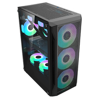 Boîtier d'ordinateur SNOWMAN en vente flash, accrocheur, boîtier d'ordinateur de jeu Full Tower, verre trempé, boîtier PC blanc avec système de refroidissement puissant