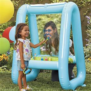 لوح رسم قابل للنفخ من البلاستيك PVC للأطفال، مناسب للرسم في الهواء الطلق خلال الصيف، قابل للغسل، ألعاب رسم بلاستيكية - Product Image 3