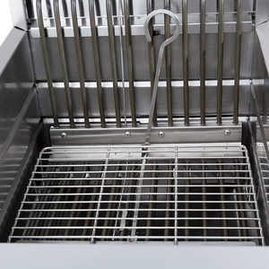 <span class=keywords><strong>Friteuse</strong></span> commerciale électrique professionnelle en acier inoxydable de 25 L, robuste et autonome, pour frites, usage intensif, pour hôtels, 9 kW - Product Image 4