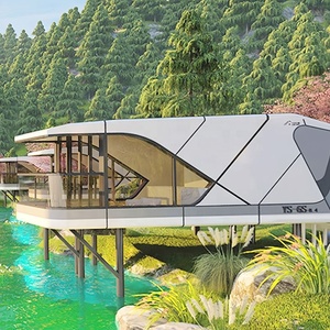 Casa Prefabricada Modular de Lujo, Moderna, Tipo Cápsula, Espacio de Oficina, Cabaña <span class=keywords><strong>en</strong></span> <span class=keywords><strong>Venta</strong></span>, Suministro Directo de Fábrica - Product Image 3