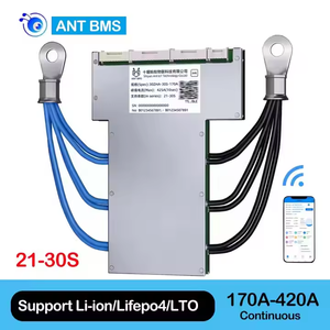 <span class=keywords><strong>BMS</strong></span> Inteligente ANT 4-32S con Bluetooth 48V 60V 72V, Placa de Protección de Batería de Iones de Litio LiFePO4 Universal para Bicicleta Eléctrica y Scooter - Product Image 3