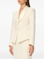 Veste de costume OUDIAN de haute qualité, professionnelle, unie, à manches longues, col à revers, ourlet à volants, pour femmes