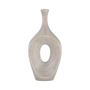 Vaso decorativo in ceramica a taglio aperto per soggiorno, decorazioni per la casa, camera da letto, ufficio, scrivania, tavolo - Product Image 1