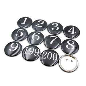 Tùy chỉnh thực hiện <span class=keywords><strong>32</strong></span> Mét tin Pin huy hiệu nút tròn phù hiệu Kim Loại Logo pin nút huy hiệu - Product Image 4