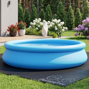 Piscine gonflable d'extérieur hors sol avec jouets flottants pour enfants, pour s'amuser cet été - Product Image 5