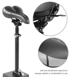 Superbsail <span class=keywords><strong>G30</strong></span> Scooter réglable absorbant les chocs siège pliable chaise Durable selle confortable pour <span class=keywords><strong>NINEBOT</strong></span> <span class=keywords><strong>Max</strong></span> <span class=keywords><strong>G30</strong></span> Scooter - Product Image 6