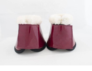 Bien TROP LOIN/CLOCHE EN NÉOPRÈNE BOTTES DE CHEVAL POLAIRE ÉQUESTRE CHEVAL ÉQUIPEMENT - Product Image 1