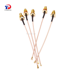<span class=keywords><strong>Cable</strong></span> Coaxial RF RG178 U.FL MHF1 a SMA-Hembra, <span class=keywords><strong>Cable</strong></span> Pigtail de Baja Pérdida, Extensión de <span class=keywords><strong>Antena</strong></span> Impermeable, <span class=keywords><strong>Cable</strong></span> Coaxial RG178 - Product Image 6