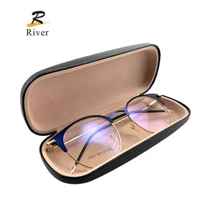 Özel sert gözlük güneş gözlüğü durumda optik gözlük saklama kutusu Metal gözlük çantası