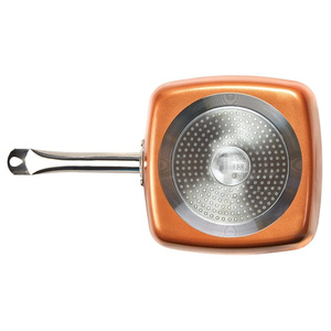 Olla de Cocina Cuadrada Multiusos de Cobre de 9.5 Pulgadas, Sartén Antiadherente de Cerámica, Juego de Utensilios de Cocina, Juego de <span class=keywords><strong>Ollas</strong></span> y Sartenes - Product Image 6