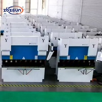 Presse plieuse hydraulique CNC compacte 30T 1600mm entièrement automatique avec barre de torsion synchronisée pour tôles