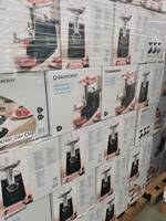 Hachoir à viande électrique multifonctionnel mini, moteur en cuivre haute efficacité 1400W, lames croisées en acier inoxydable, ABS, usage domestique