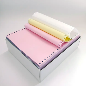 Papel NCR sin Carbón de Pulpa de Madera 100% de 55gsm y 60gsm en Rollo y Hoja para Uso Industrial, Directo de Fábrica China - Product Image 2