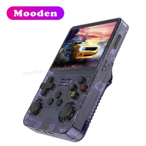 L R36S Handheld Game Player 3.5 Inch Screen Portable Handheld Gaming Console 64GB 10000 Games Classic Retro Video Game Player