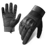 Gants tactiques d'entraînement en microfibre de polyester durables, résistants aux déchirures, compatibles avec les écrans tactiles, gants de combat tactiques à doigts entiers