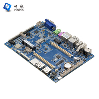 Placa base Industrial 4 RS232 485 COM Señalización digital Ubuntu20.04 Debian10 HD VGA Robot Rockchip Android Placa base