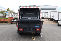 Camion à ordures compacteur diesel JAC Junling V5 7 m³ avec rampe de compression, transmission manuelle 4x2