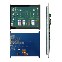 8 Inch 1024*768 High Quality LCD Display CTP Touch Screen Monitor TFT IPS Black No Casing HDMI USB Industrial Monitor