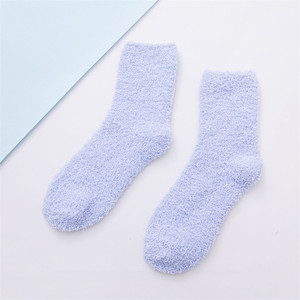 <span class=keywords><strong>Calzini</strong></span> da Casa in Morbido <span class=keywords><strong>Pile</strong></span> Corallo, Caldi e Soffici, Tinta Unita, per Donna - Product Image 3