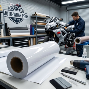 <span class=keywords><strong>Vinilo</strong></span> Autoadhesivo de Alta Calidad <span class=keywords><strong>para</strong></span> Motocicletas, Imprimible, 150 micras, 6 Mil de Grosor - Product Image 2