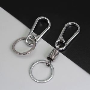 Porte-clés mousqueton à ressort en alliage de zinc pour sac à dos, porte-clés universel en métal promotionnel, portable, écologique, pour adulte - Product Image 2