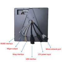 Máquina de Control de Asistencia Multiusuario con Reconocimiento de Venas Palmares, WiFi, RJ45, OEM, Terminal Biométrico de Control de Acceso con Reconocimiento Facial