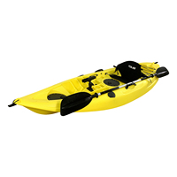 TOLLEE Bateau kayak de pêche en plastique moulé Roto Kayak simple pour l'artisanat de jeux d'eau