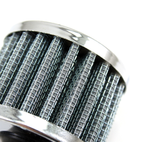 Filtre à air pour moto et voiture de 12 mm, mini filtre d'admission de style champignon, pièce de modification