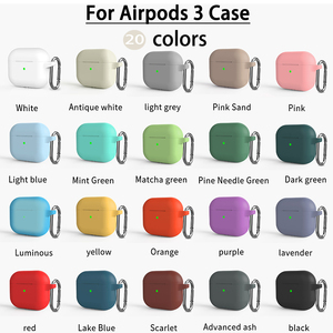 Funda de silicona a prueba de golpes para auriculares <span class=keywords><strong>airpods</strong></span> 3 <span class=keywords><strong>pro</strong></span> <span class=keywords><strong>2</strong></span>, gran oferta - Product Image 5
