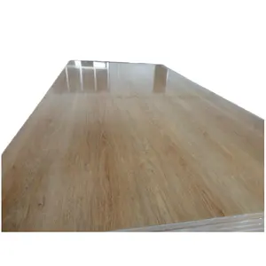 Factory Wholesale Manufacture in China high quality best price 15mm 18mm UV high glossy melamine MDF board for kitchen furniture