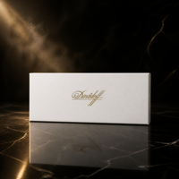 Boîte cadeau rigide blanche personnalisée avec couvercle supérieur et inférieur, estampage à chaud doré, emballage en carton de luxe