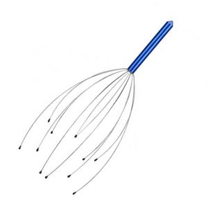 12-Claws Spider Octopus Hair Scratcher Manual <b>Tool</b> Metal Head Scalp <b>Massager</b> - Product Image 5