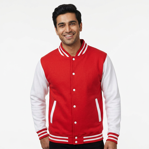 Men's High Street Style Letterman Wool Chenille <b>Patches</b> Varsity <b>Jacket</b> Stylish Long Winter CollegeBaseballjacket for men - Product Image 1
