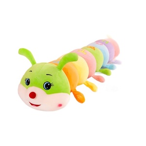 Cartoon-style Colorful Caterpillar Plush Toy with pp Cotton Filling for Girls Aged 8-13 a Cuddly <strong>Pillow</strong> to <strong>Snuggle</strong> with Sleeping - Product Image 5